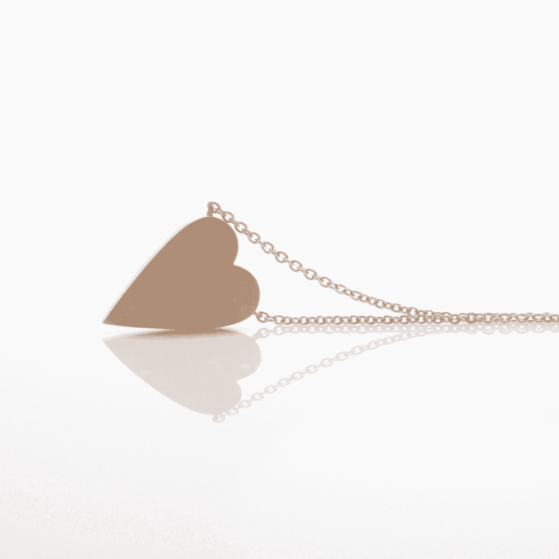 Girocollo cuore oro