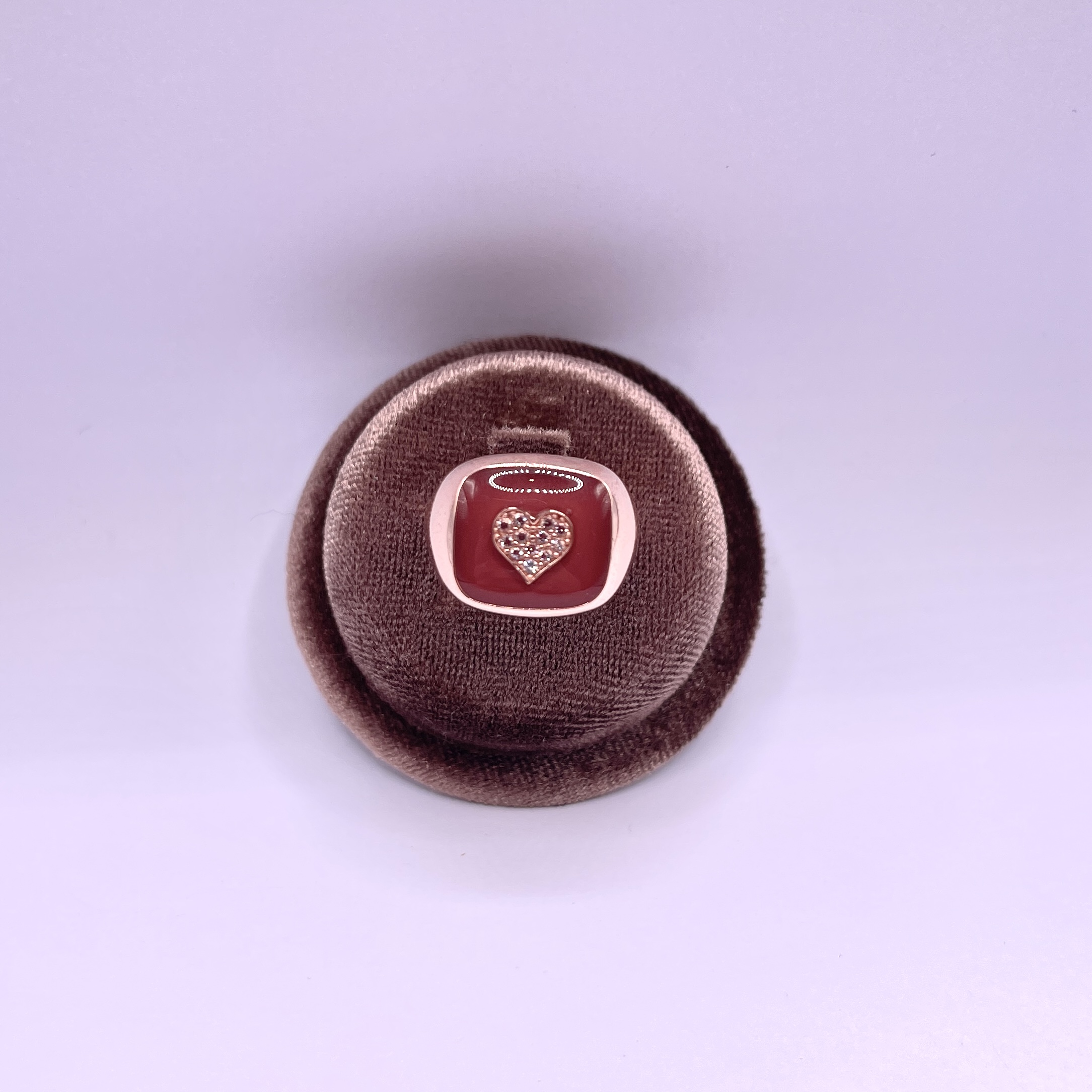 Anello Chevalier smaltato - immagine 3