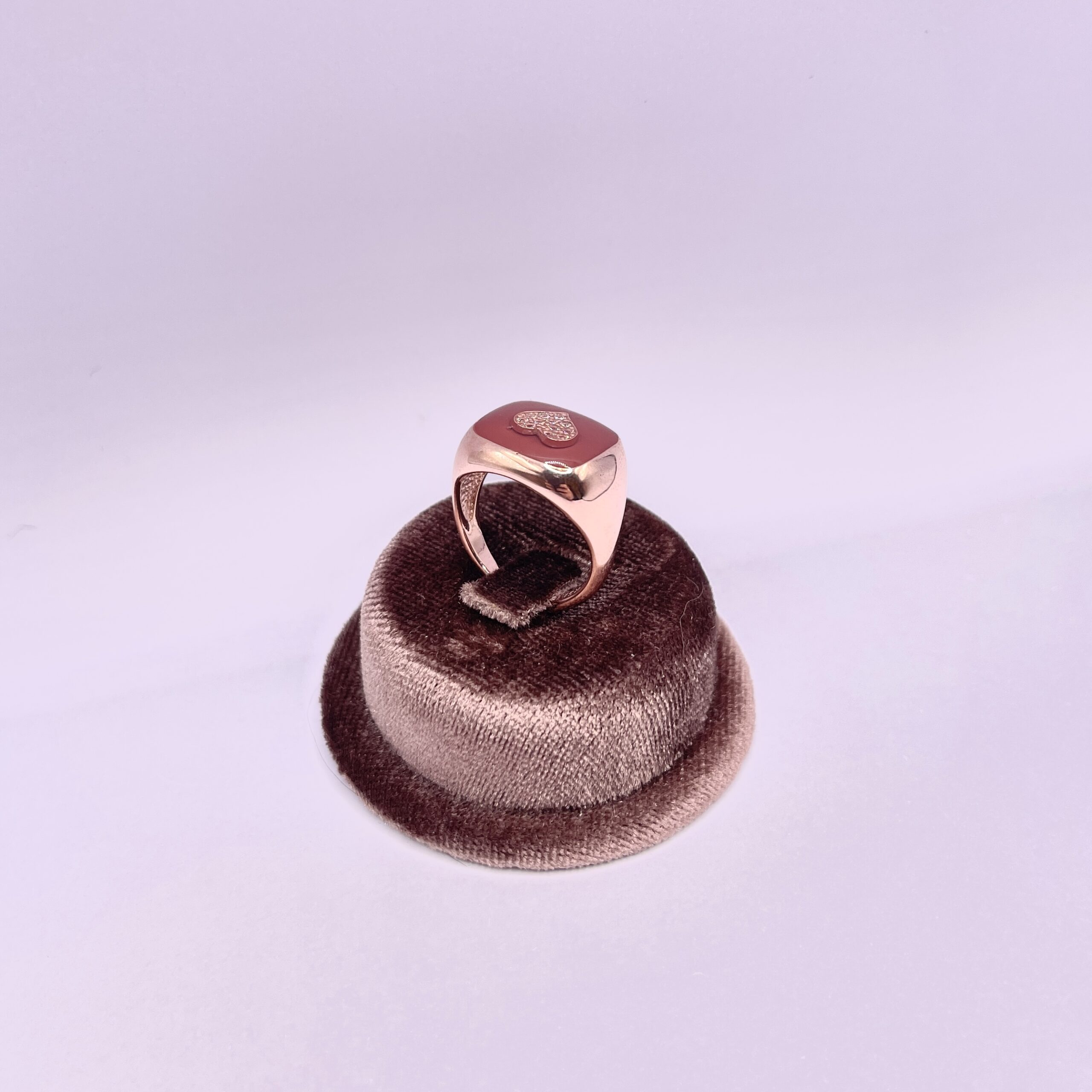 Anello Chevalier smaltato - immagine 5