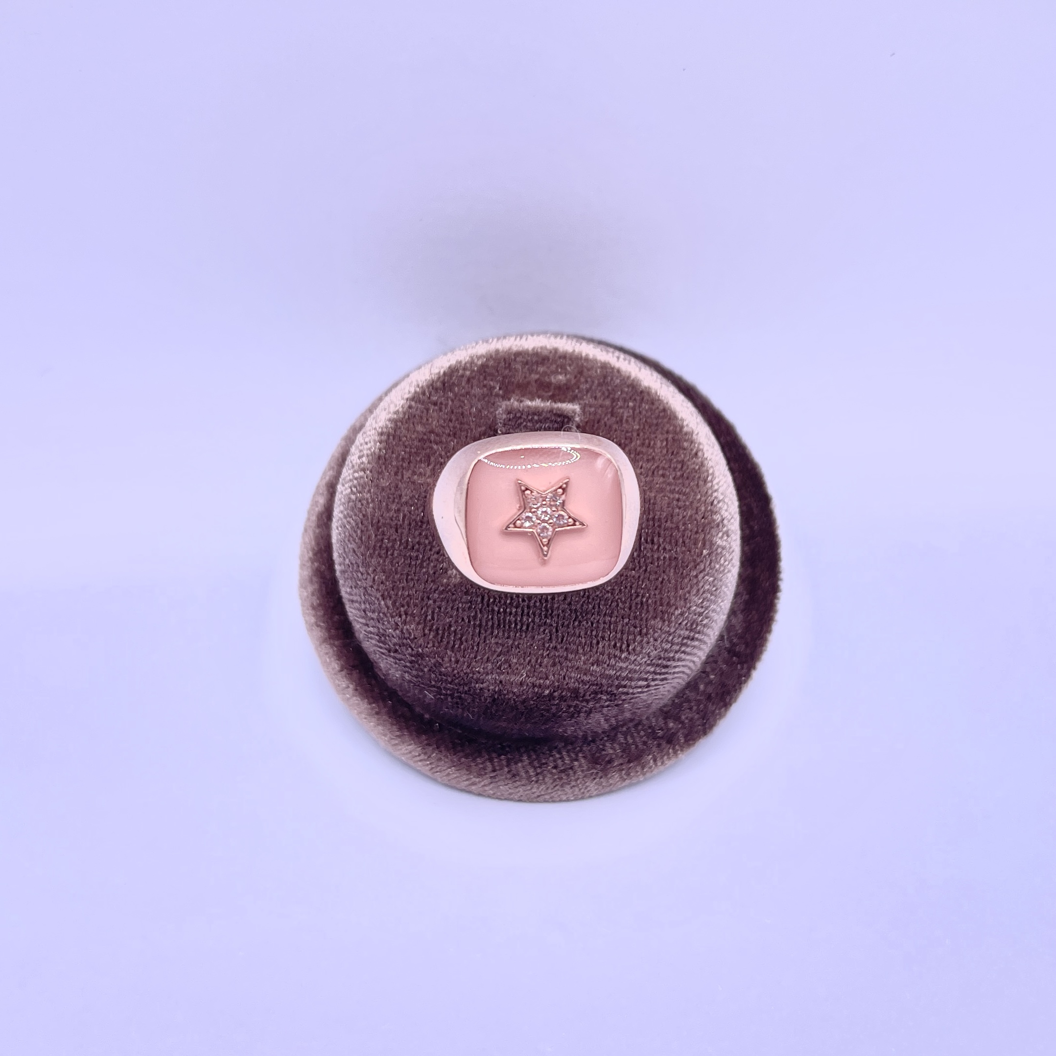 Anello Chevalier smaltato - immagine 7