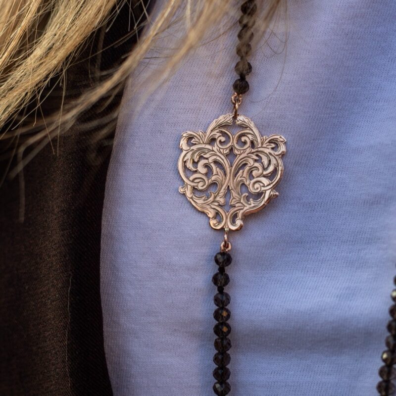 Collana “Villa Olmo" Oro e pietre